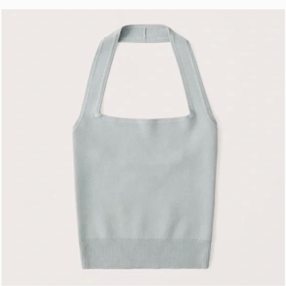 NWOT Abercrombie Elevated Knit Halter Tank